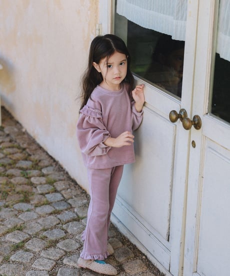 13[予約]mon Atelier mimi velour set