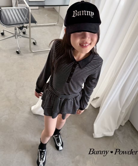 37[予約]bunny powder woni collar tee