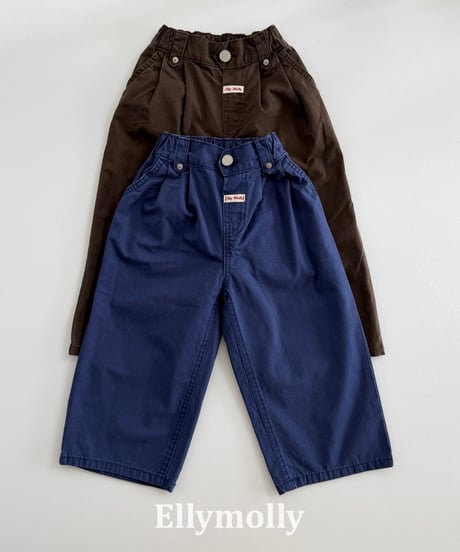 21[予約]ELLYMOLLY sand mood biz pants