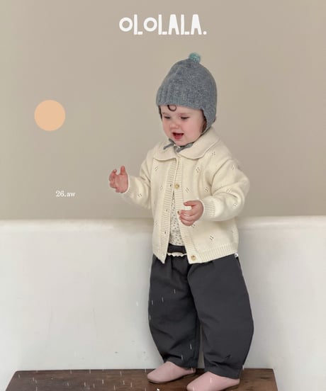4[予約]ololala bella free baggy pants