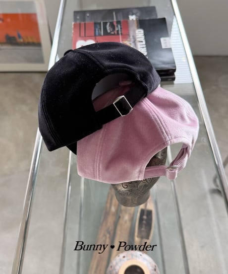 74[予約]bunny powder velour ball cap