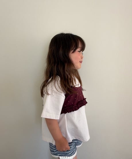44[予約]BANANAJ knit striped pants