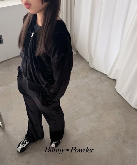 61[予約]bunny powder lexi hood zip up