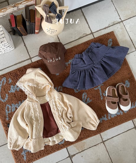 3[予約]jujua coco hooded jacket