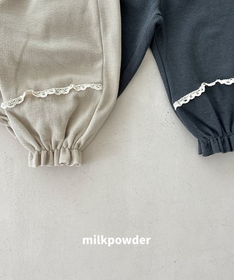 17[予約]milkpowder blanc pants