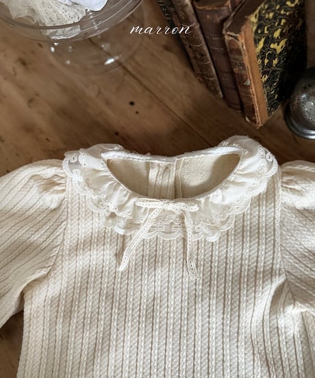 20[予約]marron milk t-shirt(XS-L)