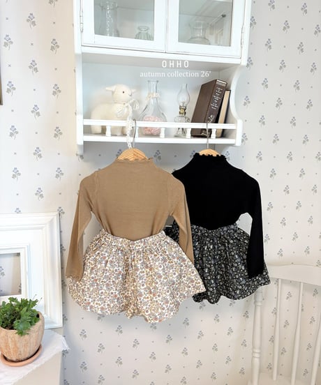 4[予約]ohho louise skirt pants