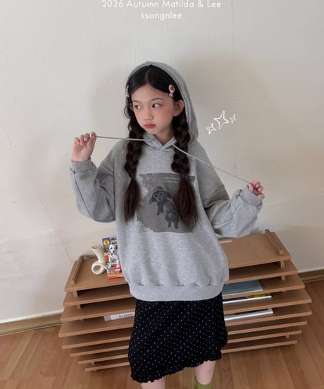42[予約]matilda&lee jumping dog hoodie