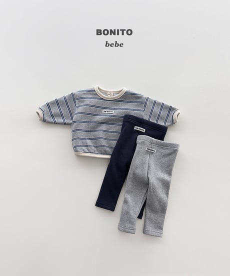 53[予約]bonito 1＋1 fleece line leggings(6-18m)