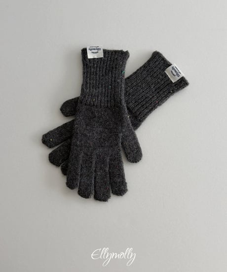 111[予約]ELLYMOLLY eline knit gloves