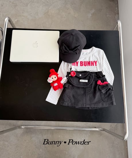 83[予約]bunny powder heart mini bag