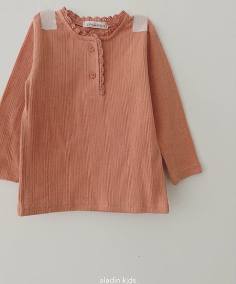 7[予約]aladin soft button tee