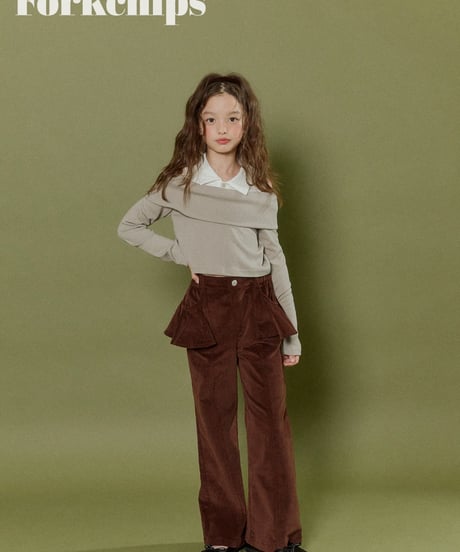 11[予約]FORKCHIPS maple shoulder t-shirt