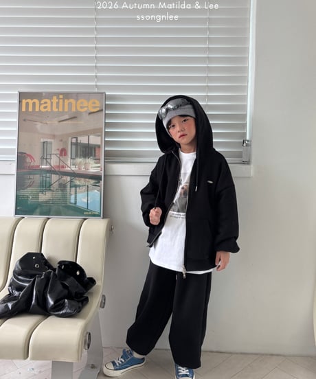 80[予約]matilda&lee 2way hood zip-up