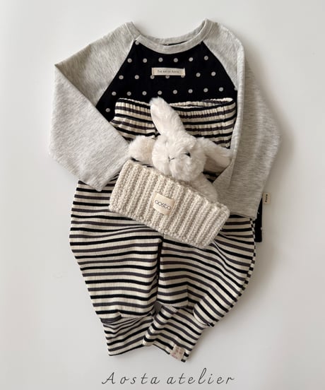 11[予約]Aosta dot raglan t