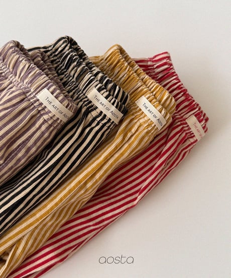 26[予約]Aosta louis pants