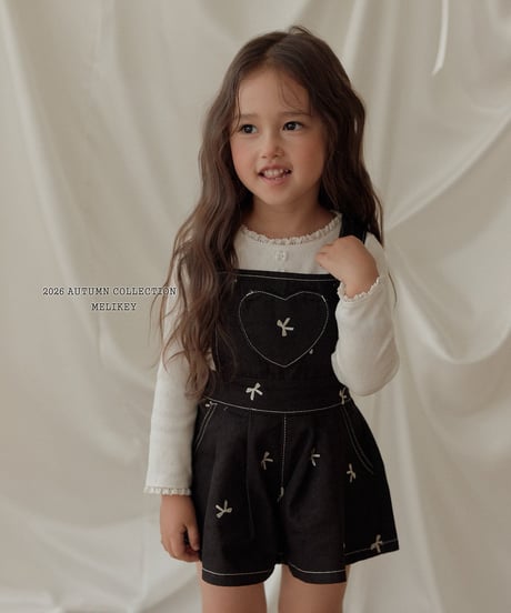 53[予約]melikey ribbon embroidery suspender