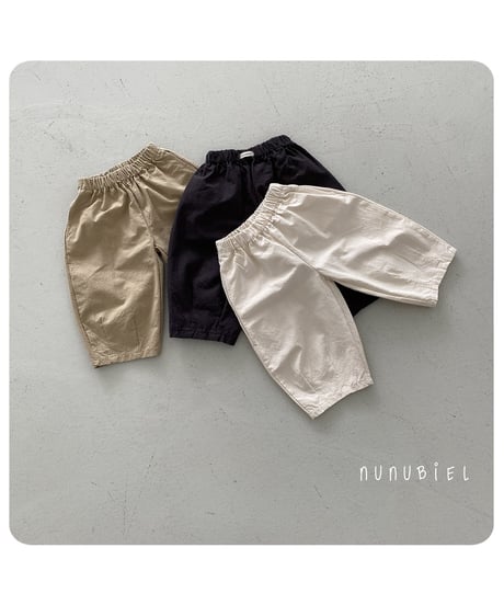 12[予約]nunubiel jomalone pants