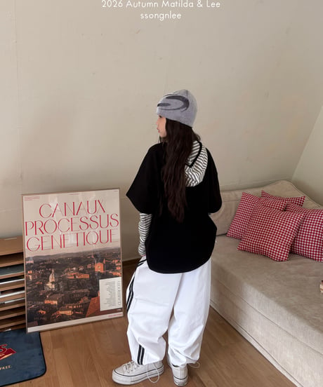 53[予約]matilda&lee lace line track pants