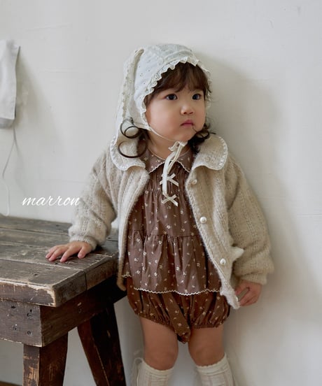 7[予約]marron chloe cardigan(XS-L)