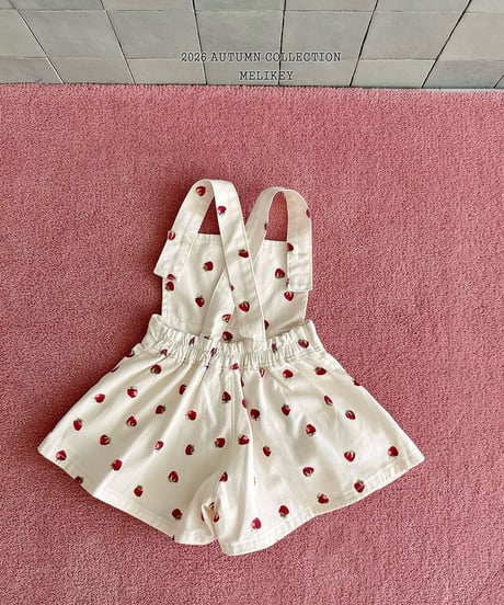 54[予約]melikey strawberry heart suspender