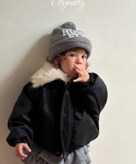 2[予約]ELLYMOLLY big collar shearling jumper