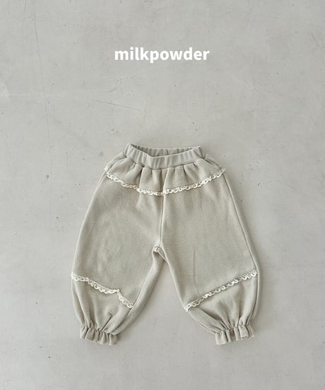 17[予約]milkpowder blanc pants