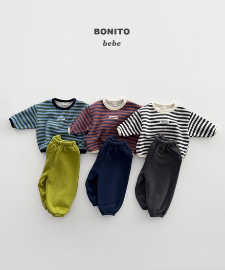 54[予約]bonito irene jogger set(6-18m)