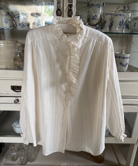 57[予約]OREN lea frill blouse(adult)