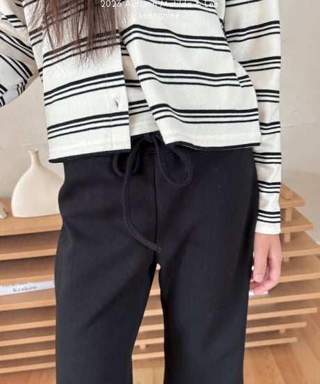 55[予約]matilda&lee autumn daily bootcut