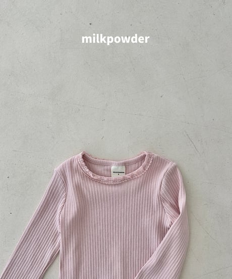 8[予約]milkpowder soft tee