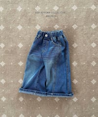 47[予約]melikey wide denim pants