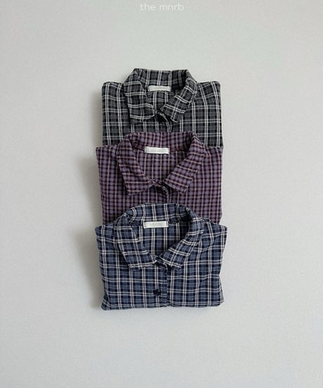 14[予約]minirobe lia shirt