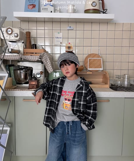 44[予約]matilda&lee buy check shirt