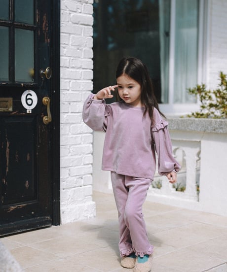13[予約]mon Atelier mimi velour set