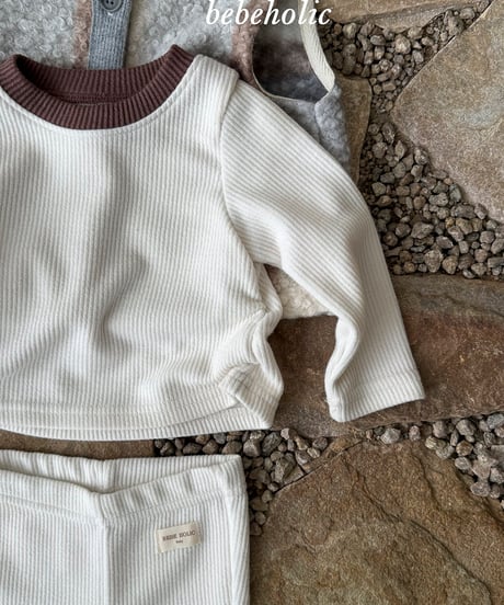 18[予約]bebeholic pepper shirring set