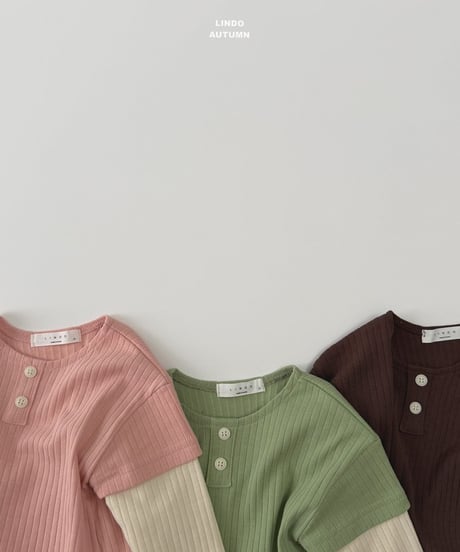 13[予約]LINDO candy layered tee