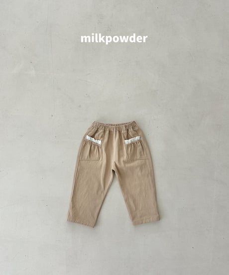 16[予約]milkpowder pocket pants