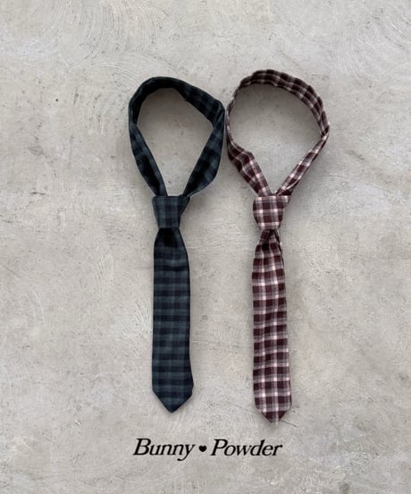 84[予約]bunny powder mocha tie