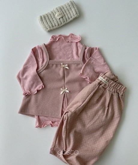 44[予約]Aosta bibi vest