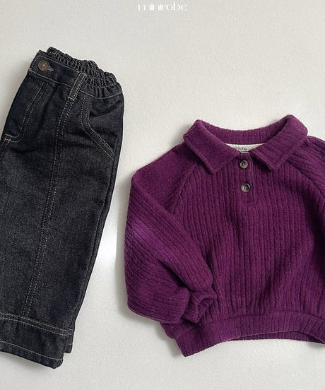 21[予約]minirobe boy collar mtm