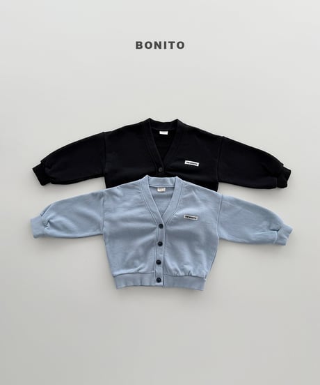 20[予約]bonito cotton v-neck cardigan