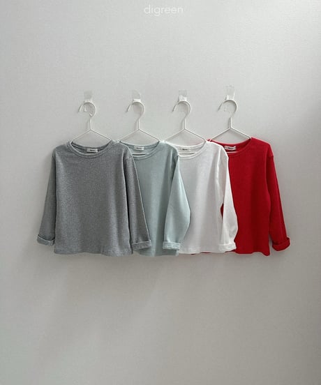 30[予約]digreen hug ribbed tee