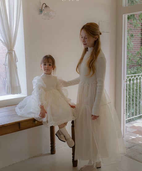 46[予約]OREN severin organza dress