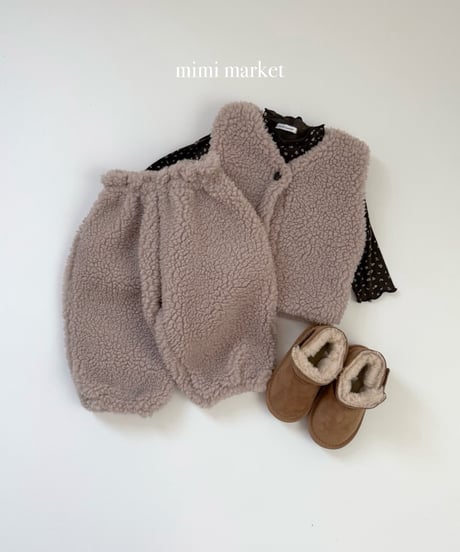 33[予約]mimi market poodle vest
