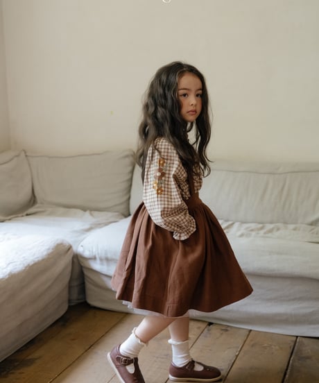 7[予約]OREN manon check blouse