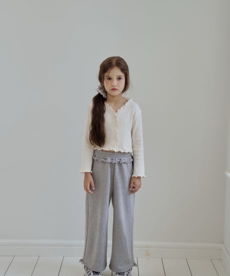 3[予約]momoann rib cardigan