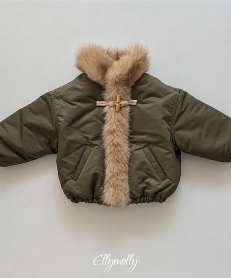 5[予約]ELLYMOLLY eskimo fur jumper
