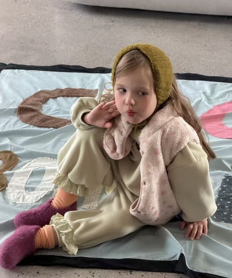 27[予約]aiai lime fleece two-piece set