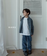 6[予約]oahu urban check shirt